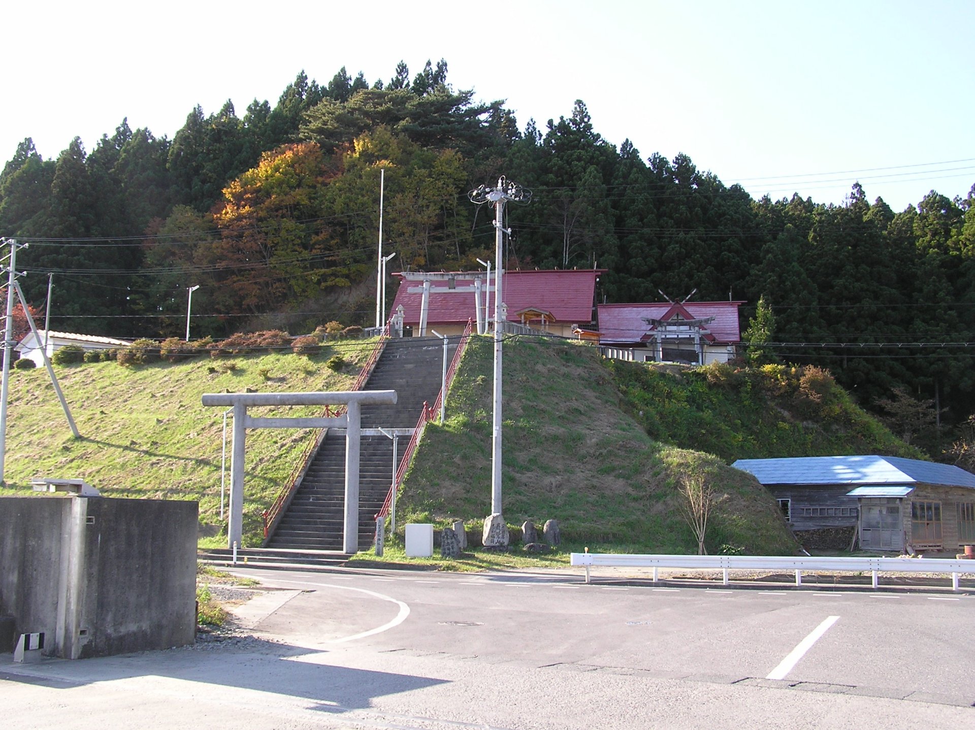 魚賀波間神社の写真