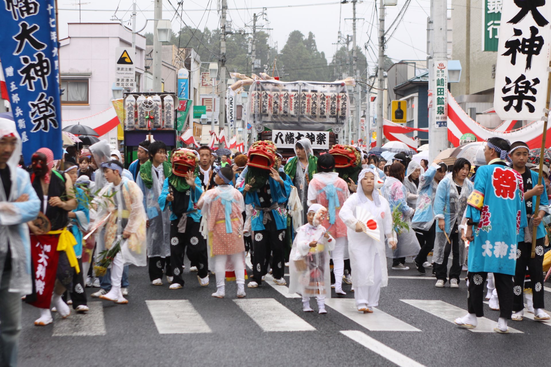 八幡大神楽の写真