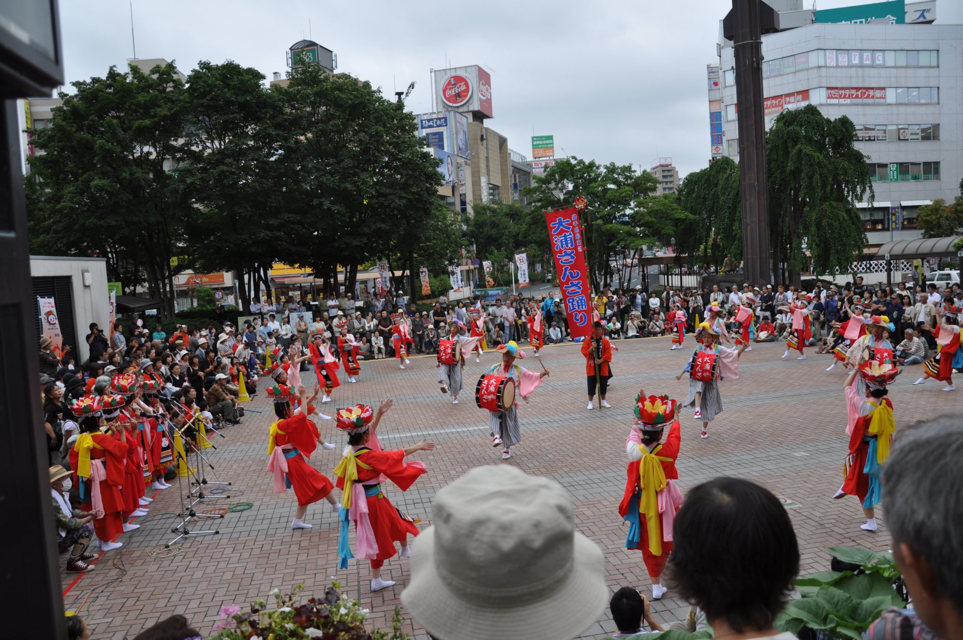 大浦さんさ踊りの写真